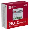 Реле импульсное RIO-2 compact 10А PROxima EKF rio-2k-10 • Купить по низкой цене в интернет-магазине СМЭК