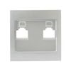 Панель лицевая Валенсия для розетки 1-м RJ-45 сталь PROxima EKF ESK01-L-035-30 • Купить по низкой цене в интернет-магазине СМЭК