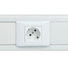 Розетка 45х45 PRO 45град. с заземл. белая EKF E6MR16-028-10-45 • Купить по низкой цене в интернет-магазине СМЭК