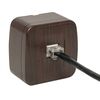Розетка компьютерная 1-м ОП Минск RJ45 1А 120В темн. дерево EKF EGK01-035-40 • Купить по низкой цене в интернет-магазине СМЭК