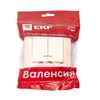 Выключатель 2-кл. СП Валенсия 10А IP20 с индикатором крем. PROxima EKF EWV10-123-20, изображение 3 • Купить по низкой цене в интернет-магазине СМЭК