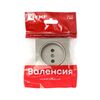 Панель лицевая Валенсия для розетки 1-м 10А защ. шторки без заземл. кашемир PROxima EKF ESR10-L-022-40, изображение 5 • Купить по низкой цене в интернет-магазине СМЭК