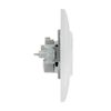 Розетка 1-м СП Валенсия 10А IP20 без заземл. защ. шторки бел. PROxima EKF EWR10-022-10, изображение 3 • Купить по низкой цене в интернет-магазине СМЭК