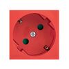 Розетка 45х45 PRO 45град. с заземл. красн. EKF E6MR16-028-70-45, изображение 3 • Купить по низкой цене в интернет-магазине СМЭК