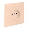Розетка 1-м СП Валенсия 10А IP20 без заземл. защ. шторки крем. PROxima EKF EWR10-022-20, изображение 3 • Купить по низкой цене в интернет-магазине СМЭК