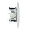 Розетка компьютерная 2-м СП Валенсия RJ45 бел. PROxima EKF EWK02-035-10, изображение 5 • Купить по низкой цене в интернет-магазине СМЭК
