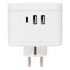 Тройник "Куб" 2 гнезда 2USB 2.4А +Type C + Ночник EKF UBA-CUB-T2-TC, изображение 4 • Купить по низкой цене в интернет-магазине СМЭК