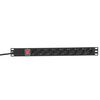 Блок PDU TERACOM PRO 19дюйм 1U 16А/250В 8 роз. Schuko с выключат. шнур 2м 3х1.5кв.мм вилка Schuko корпус пластик черн. EKF TRP-HPD-LSP-16A-8SH-2MSH • Купить по низкой цене в интернет-магазине СМЭК