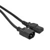 Кабель питания TERACOM для PDU C13 - C14 сеч. 3х1.5кв.мм 250В 10А 3.0м EKF TRC-PCA-C13-C14-3M, изображение 2 • Купить по низкой цене в интернет-магазине СМЭК
