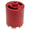 Коронка алмазная (верхнее пылеудаление) DCH-82/120MHS (120мм) Micro Hit Laser M16 Professional EKF dch-82-120-mhs-m16, изображение 2 • Купить по низкой цене в интернет-магазине СМЭК