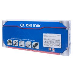 KING TONY Набор торцевых головок с принадлежностями 1/2", шестигранные, 10-32 мм, 24 предмета • Купить по низкой цене в интернет-магазине СМЭК