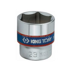 KING TONY Головка торцевая стандартная шестигранная 3/8", 24 мм • Купить по низкой цене в интернет-магазине СМЭК