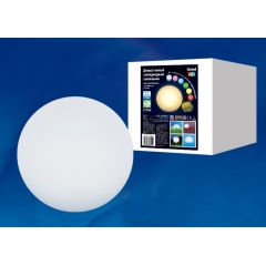 Купить Светильник  "Шар" ULG-R001 020/RGB IP65 BALL декоративный светодиодный, аккум, диаметр 20см, RBG све в интернет-магазине СМЭК