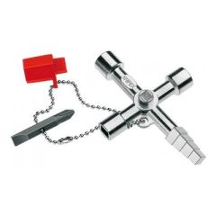 Profi-Key ключ крестовой 4-лучевой для стандартных шкафов и систем запирания, L-90 мм • Купить по низкой цене в интернет-магазине СМЭК