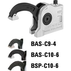 Зажим BAS-C compact, крепежное отверстие разрезное BAS-C10-6 • Купить по низкой цене в интернет-магазине СМЭК