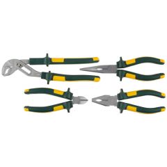 Набор губцевого инструмента KRAFTOOL KraftMax 4 предм. 22011-H4 • Купить по низкой цене в интернет-магазине СМЭК