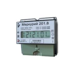 Счетчик Меркурий 201.8  • Купить по низкой цене в интернет-магазине СМЭК