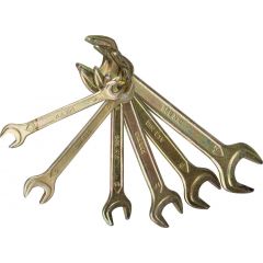Набор рожковых гаечных ключей STAYER 6 шт 8 - 24 мм   27041-H6 • Купить по низкой цене в интернет-магазине СМЭК
