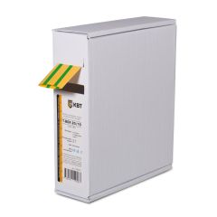 Трубки термоусадочные T-BOX  4/2 желто-зеленый (10м) (КВТ) • Купить по низкой цене в интернет-магазине СМЭК