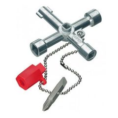 Ключ крестовой 4-лучевой для стандартных шкафов и систем запирания, L-76 мм • Купить по низкой цене в интернет-магазине СМЭК