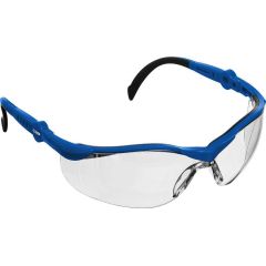 Защитные очки ЗУБР открытого типа прозрачные с двухкомпонентными регулируемыми дужками 110310 • Купить по низкой цене в интернет-магазине СМЭК