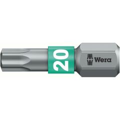867/1 BTZ TORX® бита биторсионная, вязкая твёрдость, хвостовик 1/4" C 6.3, TX 20 x 25 мм • Купить по низкой цене в интернет-магазине СМЭК