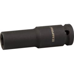 Удлиненная ударная торцовая головка KRAFTOOL FLANK 1/2" 12 мм 27942-12 • Купить по низкой цене в интернет-магазине СМЭК