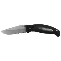 Складной нож STAYER 80 мм серрейторная заточка пластиковая рукоятка 47623 • Купить по низкой цене в интернет-магазине СМЭК