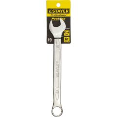 Комбинированный гаечный ключ STAYER 19 мм  27081-19 • Купить по низкой цене в интернет-магазине СМЭК