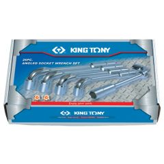 KING TONY Набор торцевых L-образных ключей, 6-32 мм, 26 предметов • Купить по низкой цене в интернет-магазине СМЭК