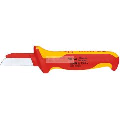 Нож для кабеля VDE, пластиковый обух на лезвии для предупреждения КЗ, L-190 мм, диэлектр., 2-компоне • Купить по низкой цене в интернет-магазине СМЭК