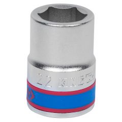 KING TONY Головка торцевая стандартная шестигранная 3/4", 22 мм • Купить по низкой цене в интернет-магазине СМЭК