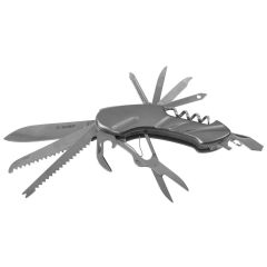 Купить Многофункциональный нож ЗУБР 12 в 1 складной металлическая рукоятка 90мм 47781 в интернет-магазине СМЭК