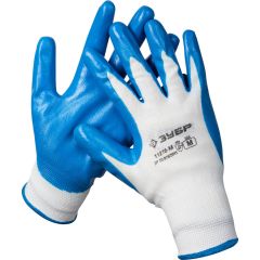 Маслостойкие перчатки ЗУБР ПНО-13 р. M с нитриловым покрытием для точных работ 11276-M • Купить по низкой цене в интернет-магазине СМЭК