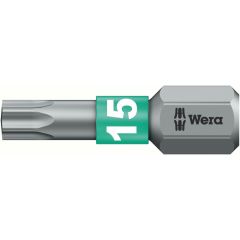 867/1 BTZ TORX® бита биторсионная, вязкая твёрдость, хвостовик 1/4" C 6.3, TX 15 x 25 мм • Купить по низкой цене в интернет-магазине СМЭК