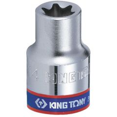 KING TONY Головка торцевая TORX Е-стандарт 1/4", E6, L = 24 мм • Купить по низкой цене в интернет-магазине СМЭК