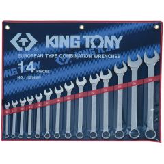 KING TONY Набор комбинированных ключей, 10-32 мм, 14 предметов • Купить по низкой цене в интернет-магазине СМЭК