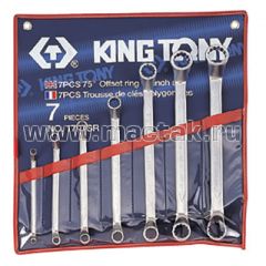 KING TONY Набор накидных ключей, 1/4"-9/8", 7 предметов • Купить по низкой цене в интернет-магазине СМЭК