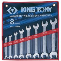KING TONY Набор рожковых ключей, 6-22 мм, 8 предметов • Купить по низкой цене в интернет-магазине СМЭК