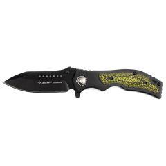 Складной нож ЗУБР Командор 210 мм лезвие 90 мм 47721 • Купить по низкой цене в интернет-магазине СМЭК