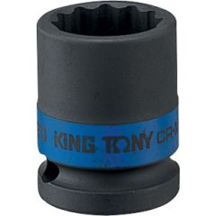 KING TONY Головка торцевая ударная двенадцатигранная 3/4", 32 мм • Купить по низкой цене в интернет-магазине СМЭК