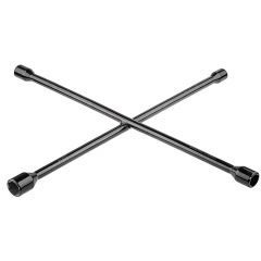 Удлиненный баллонный ключ-крест KRAFTOOL 19-22-24-27 мм 27572 • Купить по низкой цене в интернет-магазине СМЭК