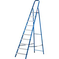 Стальная лестница-стремянка MIRAX 10 ступеней 203 см 38800-10 • Купить по низкой цене в интернет-магазине СМЭК