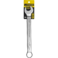 Комбинированный гаечный ключ STAYER 24 мм  27081-24 • Купить по низкой цене в интернет-магазине СМЭК