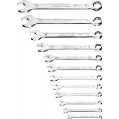 Набор комбинированных гаечных ключей KRAFTOOL 12 шт 6 - 24 мм 27079-H12C • Купить по низкой цене в интернет-магазине СМЭК