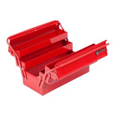 МАСТАК Ящик инструментальный раскладной, 5 отсеков, красный • Купить по низкой цене в интернет-магазине СМЭК