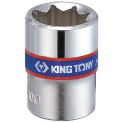 KING TONY Головка торцевая восьмигранная 1/4", 10 мм • Купить по низкой цене в интернет-магазине СМЭК