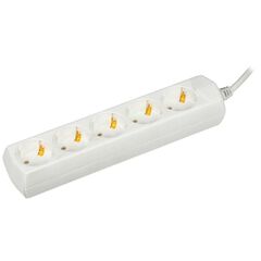 Удлинитель 5х1.5м с заземл. 10А IP20 У05 2P+PE 250В 3х1 GENERICA IEK WYP10-10-05-D15-Z-G • Купить по низкой цене в интернет-магазине СМЭК