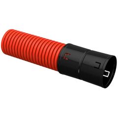 Труба гофрированная двустенная ПНД гибкая d90мм красн. (уп.100м) IEK CTG12-090-K04-100-R • Купить по низкой цене в интернет-магазине СМЭК