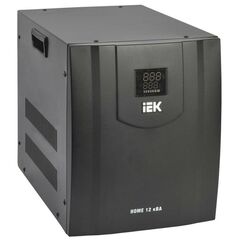 Стабилизатор напряжения HOME СНР1-0-12кВА электрон. переносной IEK IVS20-1-12000 • Купить по низкой цене в интернет-магазине СМЭК